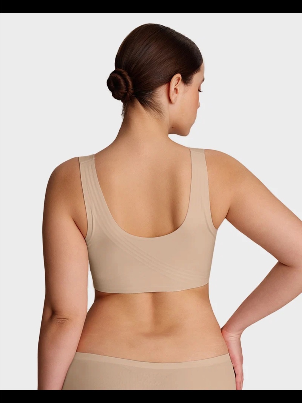 Lifting Wire Free Antibacterial Jelly Bra - Picture 4 of 11